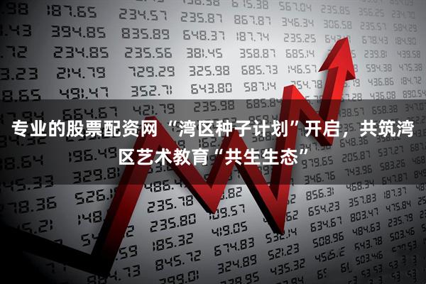 专业的股票配资网 “湾区种子计划”开启，共筑湾区艺术教育“共生生态”